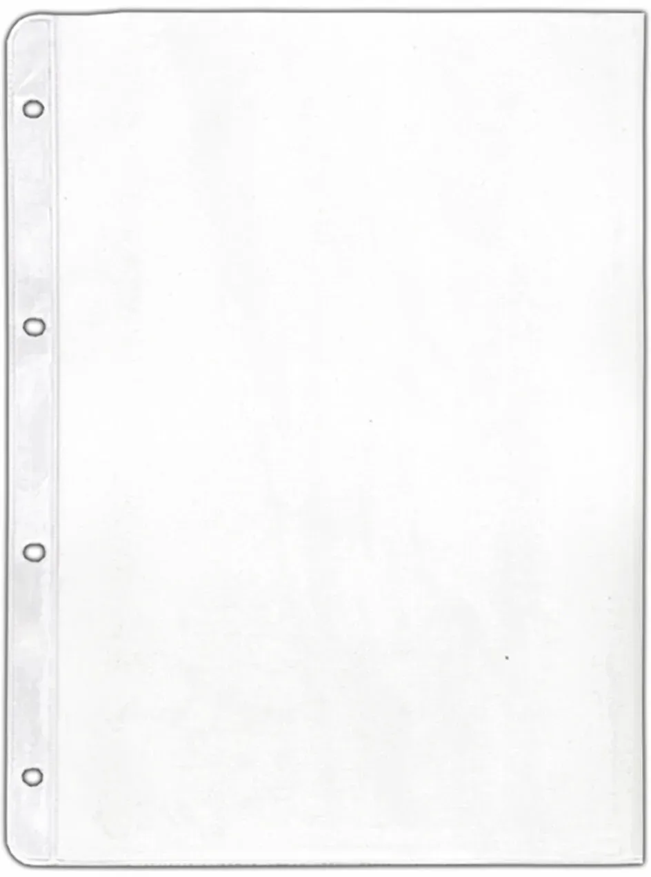 Ersatzfolien (PVC) transparent, matt, A4, 10 Stk.