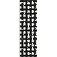GROJA Design Mesh XL 180 x 60 cm Anthrazit/Aluminium