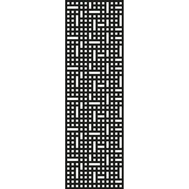 GROJA Design Mesh XL 180 x 60 cm Anthrazit/Aluminium