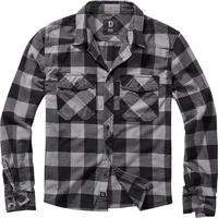 Brandit Textil Brandit Check Shirt Black-Charcoal S