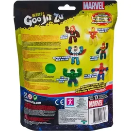 Moose Heroes of Goo Jit Zu – Marvel-Helden-Packung. Der unglaubliche Hulk, 11,5 cm, schwarz