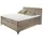 ed exciting design Boxspringbett Navarra - grau & Maße cm B: 183 H: 113