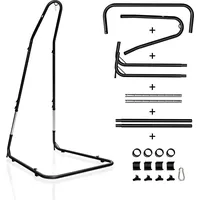Costway Hängestuhlgestell 150kg Belastbarkeit, Hängesesselgestell Metall, Hängesitzständer Hängestuhlständer, Hängesitz
