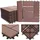 MCW WPC Bodenfliese Sarthe braun 30 x 30 cm 11 St.