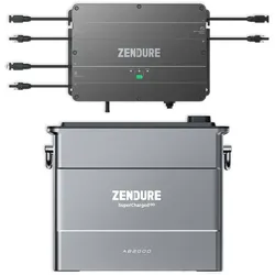 Zendure SolarFlow Set 1,92kWh Smart PV Hub 1200 MPPT mit 1x AB2000 Erweiterungsbatterie