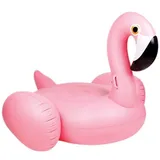 BlueWave Kinder Pool Luxus Badeinsel Luftmatratze Flamingo aufblasbar 138x104cm