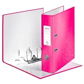 Leitz Ordner pink Karton 8,0 cm DIN A4