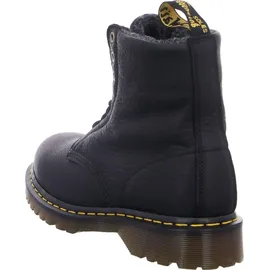 Dr. Martens Leder-Boots in Schwarz Größe: 42