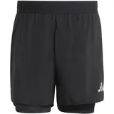 adidas adi365 Running Essentials 2in1 Shorts Black XXL