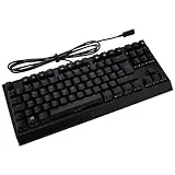 Razer BlackWidow V3 Tenkeyless (Green Switch) – Kompakte mechanische Gaming-Tastatur (Klickende mechanische Schalter, kompakter Formfaktor, voll programmierbare Tasten) UK-Layout, Schwarz