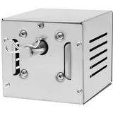 OMGGYER Grillmotor für Grillspieß Rotisserie-Motor, 25W 80-100 kg Edelstahl Grill Motor Universal BBQ Grill Zubehör für Spanferkelgrill Ziegenschwein Huhn