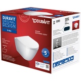 Duravit D-Neo Wand-WC-Set inkl. WC-Sitz, weiß 45770900A1