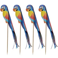 Papstar Deko-Picker 18 cm "Papagei"