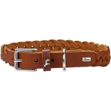 Hunter Solid Education Special Halsband Cognac M
