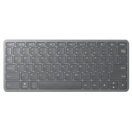 Lenovo Kabellose Tastatur für Android, Windows, iPadOS Mondgrau