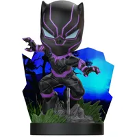 The Loyal Subjects Marvel Superama Mini-Diorama Black Panther (Kinetic Energy) SDCC Exclusive 10 cm