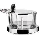 Alessi Käsedose rund silber 4,5 x 12 x 4,5 cm 0,2 l
