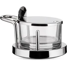 Alessi Käsedose rund silber 4,5 x 12 x 4,5 cm 0,2 l