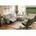 OTTO home Ecksofa OTTO HOME "SKAANE Struktur, L-Form, 274 cm, manuelle/elektrische Relaxfunktion", grau (hellgrau), B:274cm H:100cm T:181cm, 100% Polyester, Sofas, Ecksofa, rundes Design, Kopfteilverstellung, Federkernpolsterung
