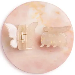 Love Rose Schmetterling Haarspange