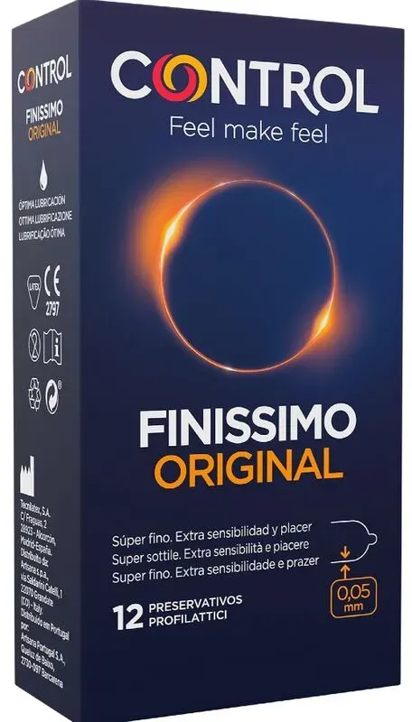 CONTROL - FINISSIMO CONDOMS 12 UNITS