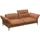flexlux Couch Leder 3-Sitzer Braun