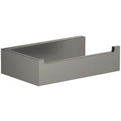 Dornbracht MEM Papierrollenhalter ohne Deckel  83500780-00, Accessoires, dark platinum gebürstet