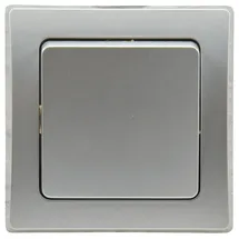 ChiliTec DELPHI Wechsel-Schalter Lichtschalter 230V Unterputz Silber