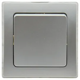 ChiliTec DELPHI Wechsel-Schalter Lichtschalter 230V Unterputz Silber