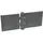 Ganter Normelemente Scharnier zum Anschweißen 1366-ST-160-60-A-BL 160 x 60 mm