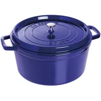 Staub Cocotte, Pfanne + Kochtopf, Blau