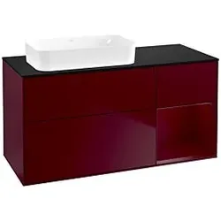 Villeroy und Boch Finion Waschtischunterschrank G692HBHB 120x60,3x50,1cm, Regal rechts Peony, Peony Matt