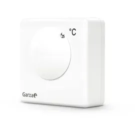 Garza Analoger Thermostat für Kessel und Heizung manuelle Regelung Weiß 45 x 130 x 170 Millimeter