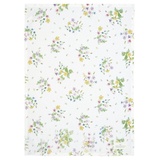 Greengate [W0724] Tea Towel Fiola White