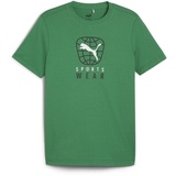Puma Better Sportswear T-Shirt Herren 86 - archive green S