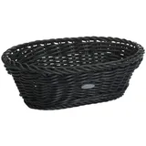 Westmark Mehrzweck-Korb oval 25 x 17 x 8,5 cm schwarz