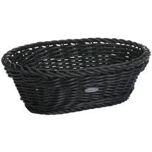 Westmark Mehrzweck-Korb oval 25 x 17 x 8,5 cm schwarz