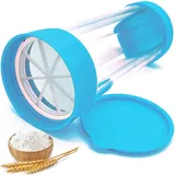 Yueser Puderzuckerstreuer, Mehlsieb Einhand Puderzuckermühle Kakaostreuer Puderzuckersieb Staubzuckerstreuer Staubzuckermühle Pulverstreuer Kakaopulver Streuer Puderzucker Mühle Mehlstreuer mit Deckel