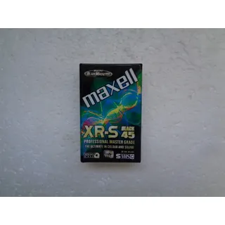 Maxell SE-C 45 XRS Black S-VHS-C Super Qualität