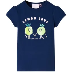 Kinder-T-Shirt Marineblau Größe 92 – Bequem und verspielt - 92