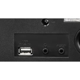 PEAQ PDR 370 BT-B Internetradio, DAB+ Radiotuner, FM Tuner, Internet-Radio, DAB+, FM, Internet Radio, DAB, Bluetooth, Schwarz