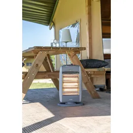 Eurom Safe-t-Shine 1200 Compact Heizstrahler 1,2 kW grau