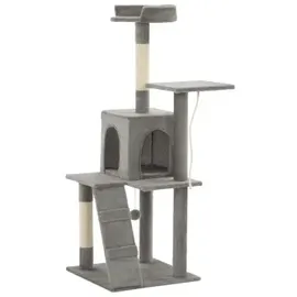 vidaXL Katzenbaum Kratzbaum 120 cm grau