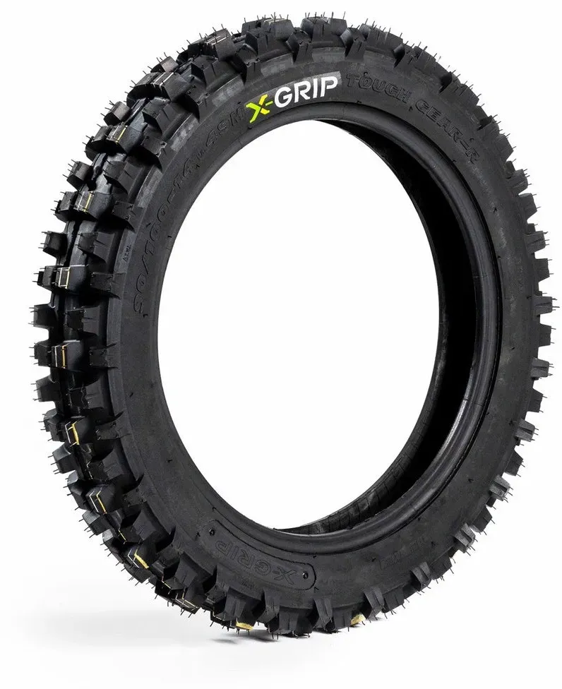X-GRIP Reifen TOUGH GEAR-R - 90/100-14,HART,Kinder