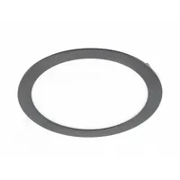 Aigostar Einbauleuchte 18W rund schwarz Aluminium Ø 225mm 1520 Lumen Warmweiß