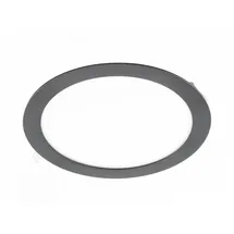 Aigostar Einbauleuchte 18W rund schwarz Aluminium Ø 225mm 1520 Lumen Warmweiß