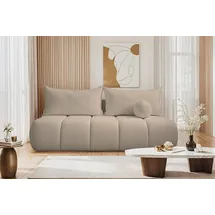 kaiser möbel Schlafsofa Beige, Holz, Rechteckig, 207x91x103 cm, Wohnzimmer, Sofas & Couches, Schlafsofas