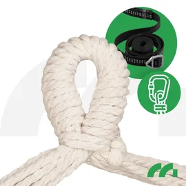 Maltec Hängesessel Cocoon Hellgrau