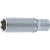 BGS Steckschlüssel-Einsatz Sechskant tief 10 mm - 1/4"