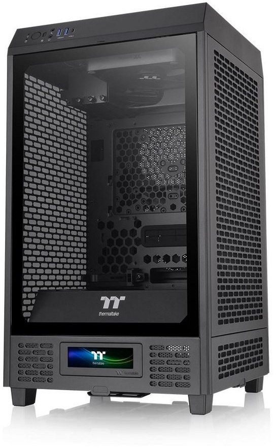 Thermaltake PC-Gehäuse THERMALTAKE Geh Thermaltake The Tower 200 Mini Tower Bla